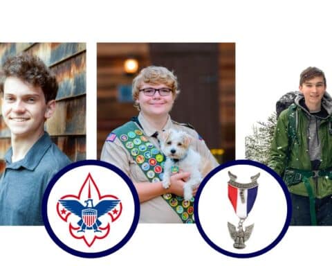 Three new Eagle Scouts will be honored on Saturday